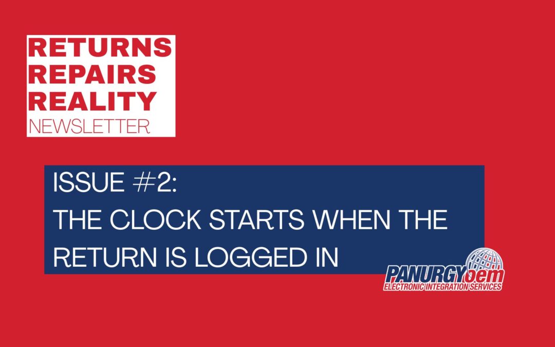 The clock starts when the return is logged in